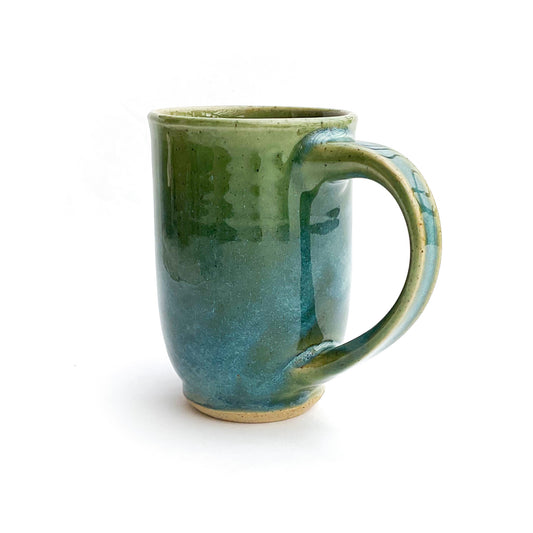 Virginia Bluebell Hand Sculpted Stoneware Mug 10 oz