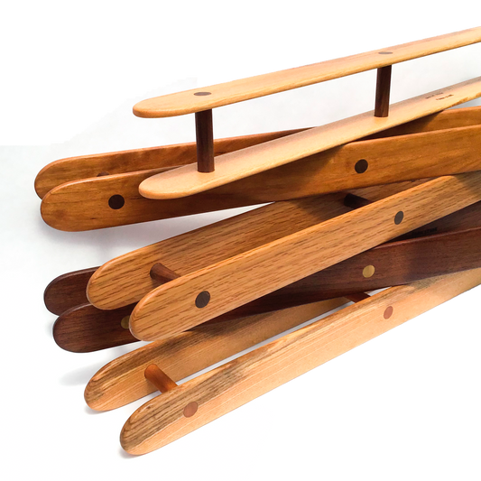 Craftsman Rag Shuttles made from Mixed Hardwoods