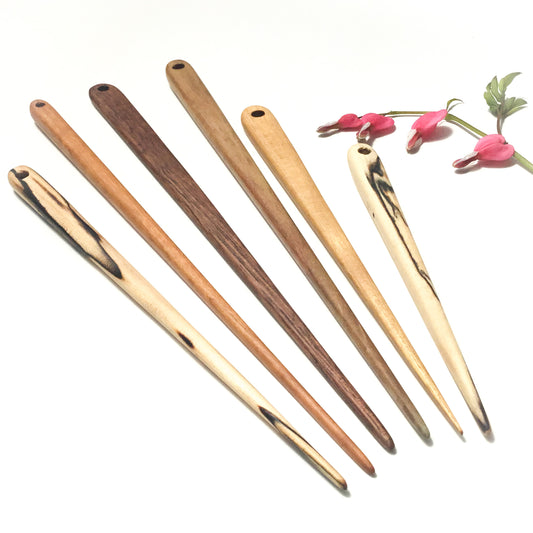 Wood Needles - Weaving Tapestry Needles - Mixed Lengths