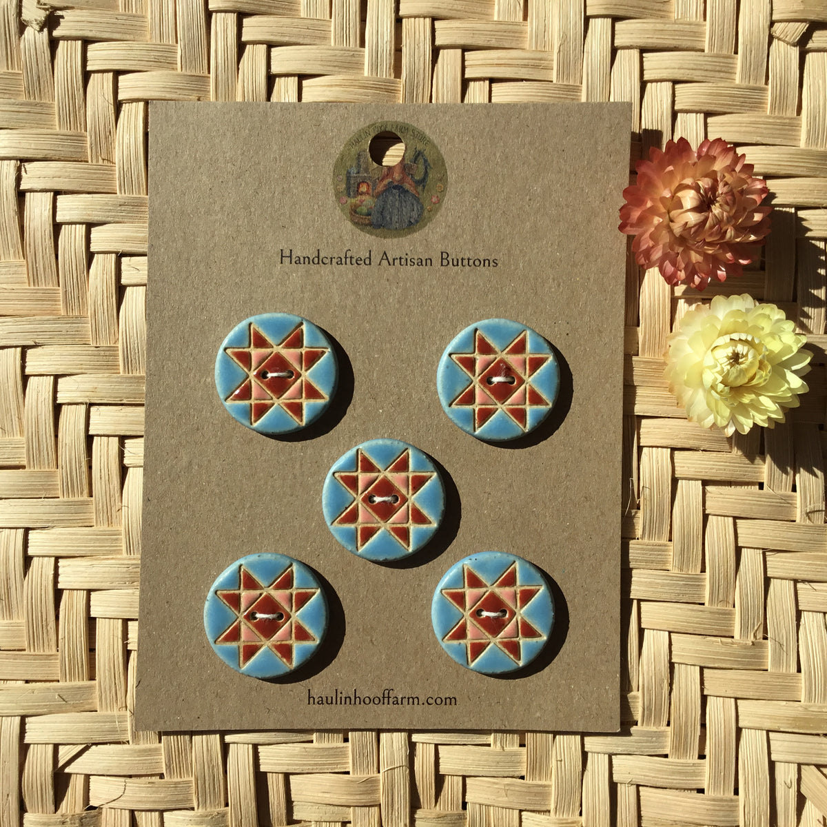 Ohio Star Quilt Button Packs