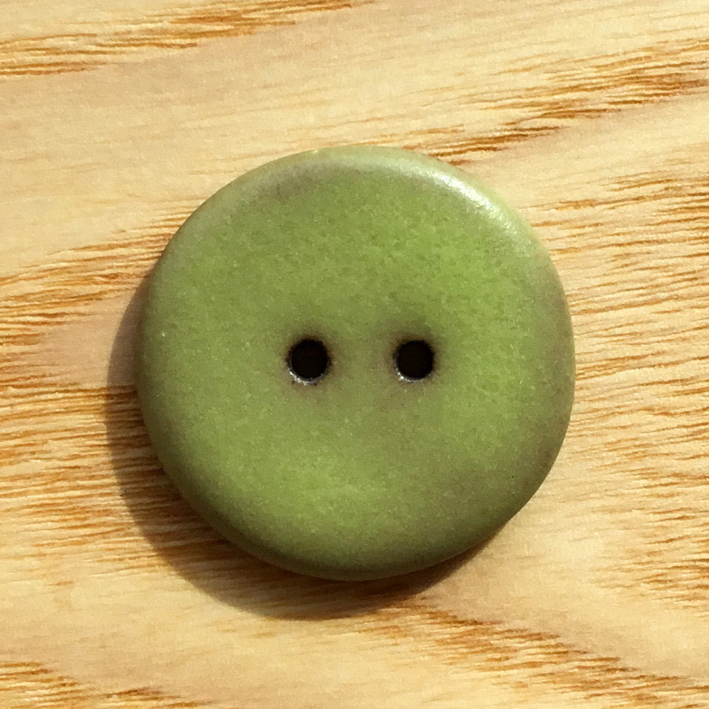 Assorted Colors MATTE Black Clay Buttons  1"