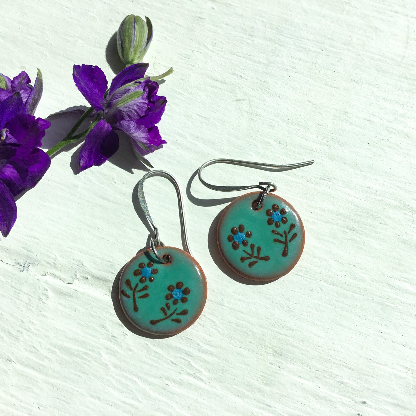 One-of-a-kind Earthenware Earrings