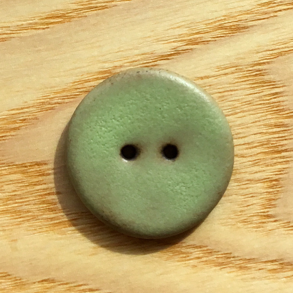 Assorted Colors MATTE Black Clay Buttons  1"