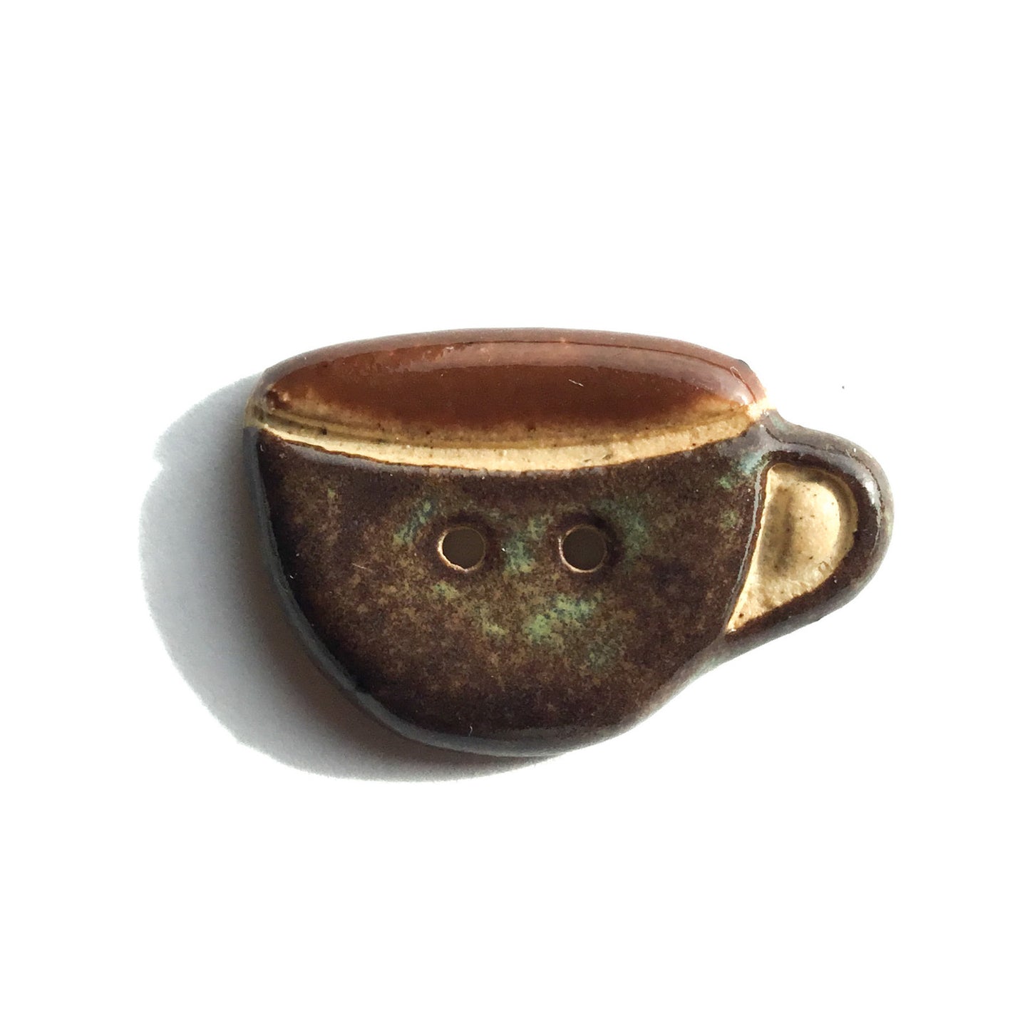 Stoneware Mug Buttons 3/4” x 1-1/8”