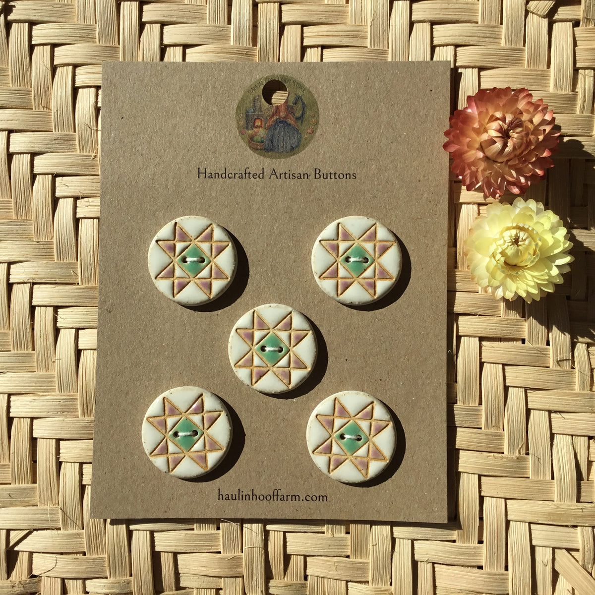 Ohio Star Quilt Button Packs