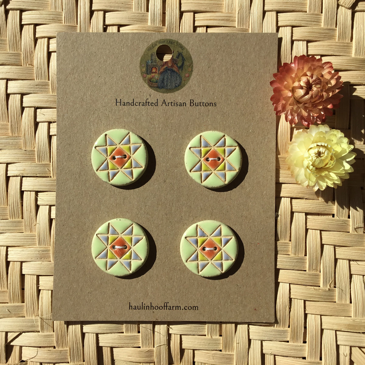 Ohio Star Quilt Button Packs