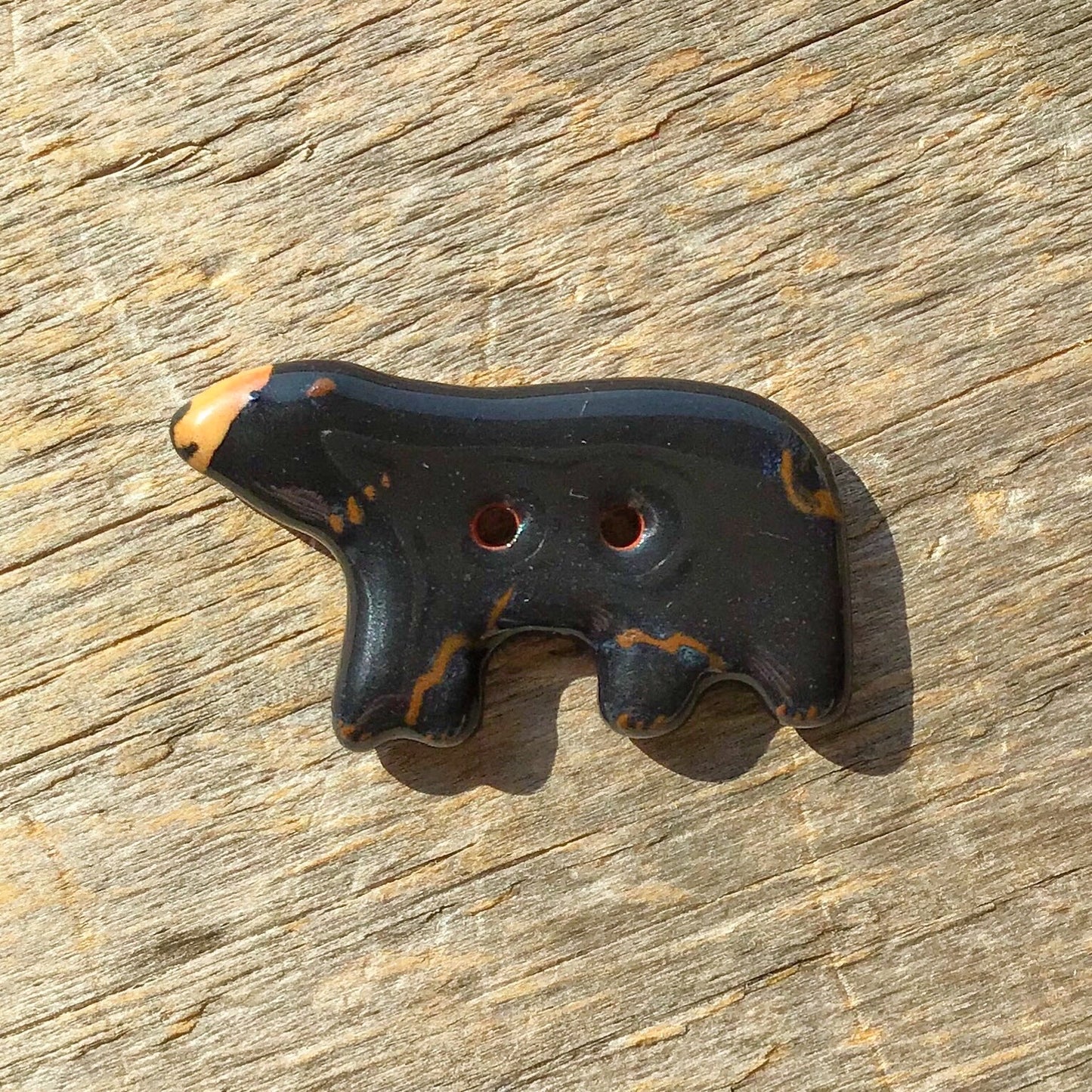 Bear Buttons  11/16" x 1-1/4”