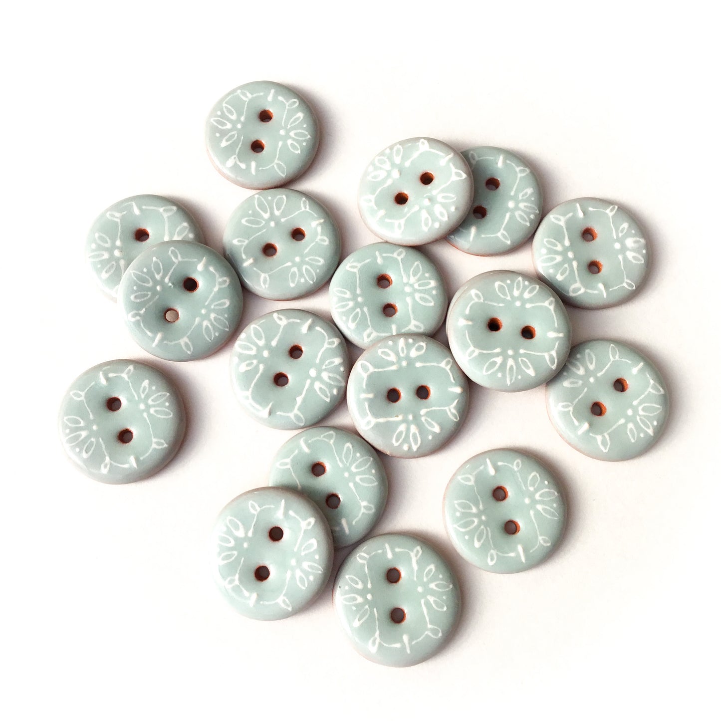 Victorian Lace Button  3/4"