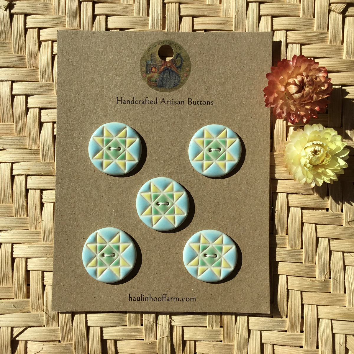 Ohio Star Quilt Button Packs