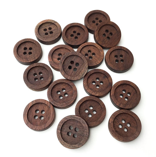 Wholesale 1" Black Walnut Inset Bundle -  Four 6-Packs