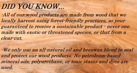 Spalted or Highly Characterd Hardwood Weaving Tools